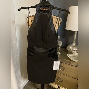 Little Black halter Holiday Dress